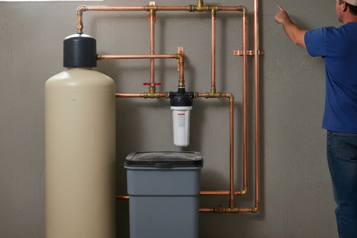 Whole-house water treatment system installed in Wantagh